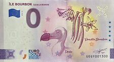 BILLET 0 EURO ILE BOURBON LA REUNION DODO VANILLE BOURBON 2024 NUMERO 1300