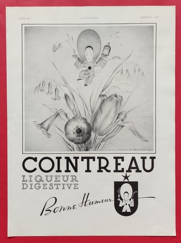 Publicité presse liqueur - publicité,