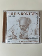 Julius Röntgen 1855-1932 Jean Decroos Danièle Dechenne Tribute Pablo Casals/ CD