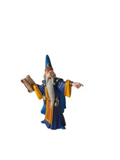 Figurine Sorcier Merlin l'enchanteur PLASTOY