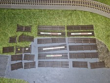 Maquette Lot De Barrières Palissades En Bois ho