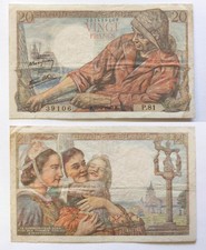 20 FRANCS 1943 FRANCE -