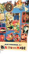 affiche air france   vie du
