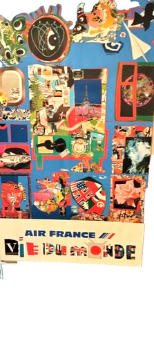 Affiche air france vie - ,