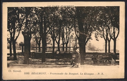 Cpa realmont promenade du - promenade,