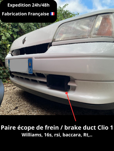 Paire ecopes clio rsi - rt,,