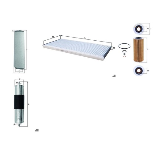 Ensemble filtres knecht - de,