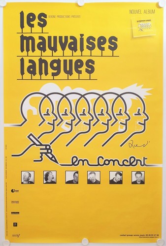 Affiche groupe rock - affiche,