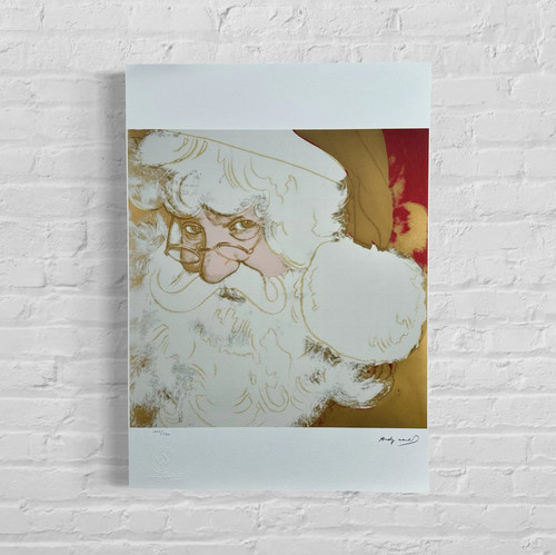 Andy warhol père noël - andy,