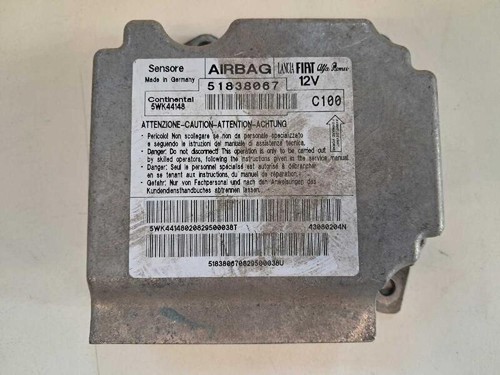 51838067 boîtier air bag fiat - 51838067,