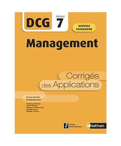 Management dcg épreuve 7 - management,
