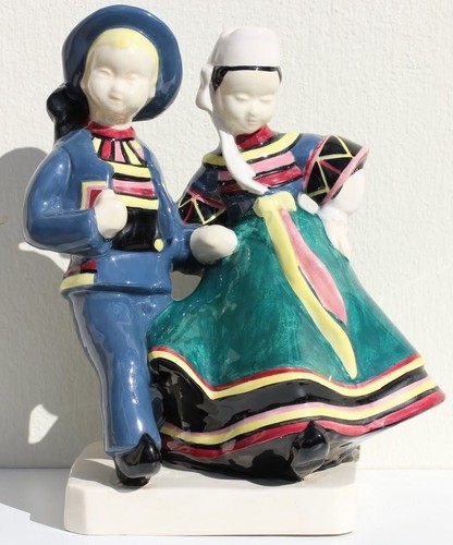 Couple danseurs bretons - couple,