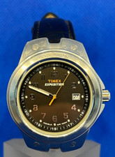 Vintage Montre TIMEX EXPEDITION Indiglo WR 100M 905 T8 Quartz Date Watch UHR