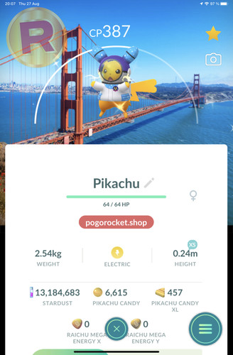 Shiny pikachu cosmog - pikachu,