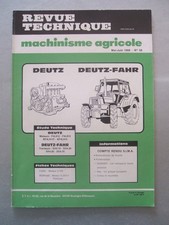 Revue technique tracteur deutz - revue,