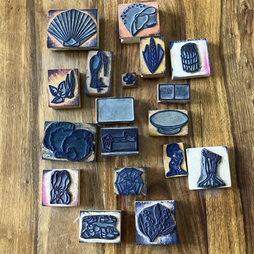 Lot tampons anciens - lot,
