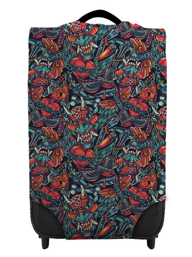 Vintage coloré tatouage - vintage,
