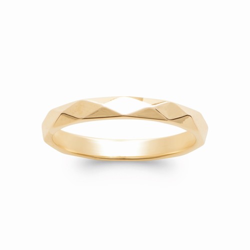 Bague anneau plaqué or - anneau,