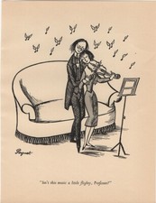 Dessin   " Leçon de Violon