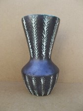 Ancien Vase en céramique signé Charles Voltz à Vallauris années 60