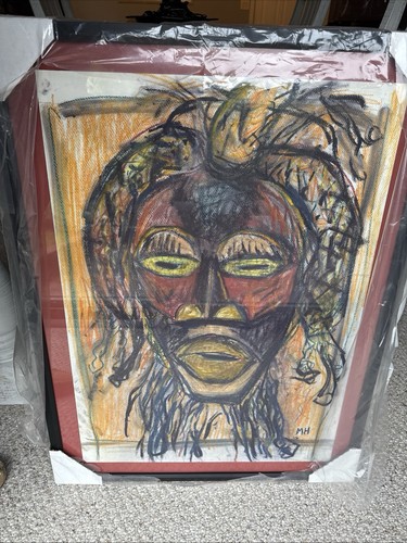 Original african mask mixed - mask,