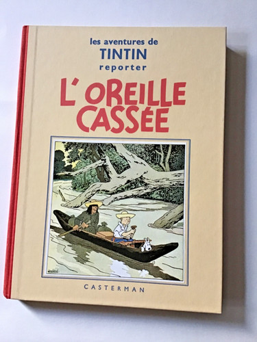 Hergé oreille cassée - l’oreille,
