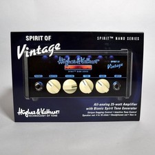 Mini tête d'amplificateur vintage Hughes & Kettner Spirit Nano avec boîte