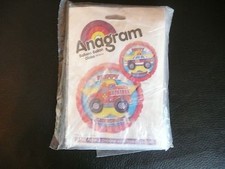 Anagram Helium Balloons 18 inch diameter Happy Birthday Firetruck 