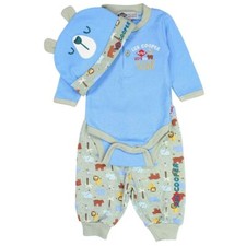 Ensemble bébé garçon Lee Cooper N2,Couleur bleu Cadeau pour bébé de 1 à 24 mois