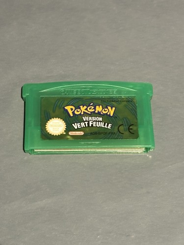 Pokemon version vert feuille - version,