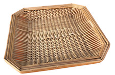 Plateau / Corbeille  Osier tressé