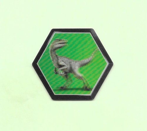 Carte lenticulaire jurassic - carte,