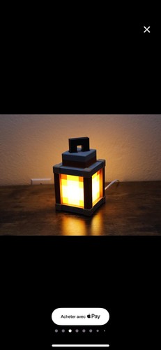 Lampe lumineuse chevet - lampe,