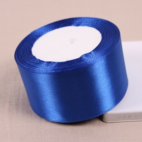 Ruban satin 50mm bleu - ruban,
