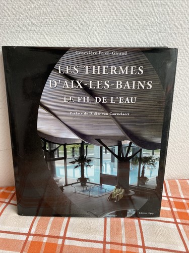 Ancien livre les - livre, thermes