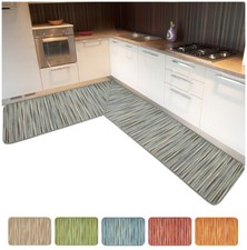 Tapis Cuisine Angulaire Bordé