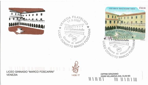 2007 fdc venetia - fdc, 1436
