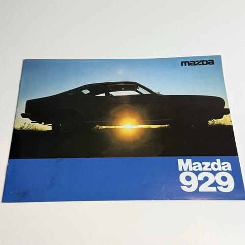 Mazda 929 12p brochure - 929,