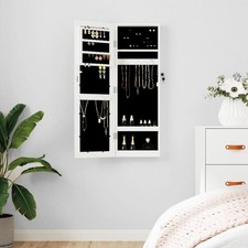 Armoire bijoux avec miroir - bijoux,
