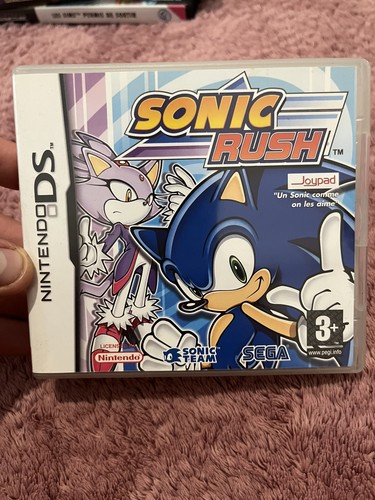 Sonic rush nintendo - sonic, ds