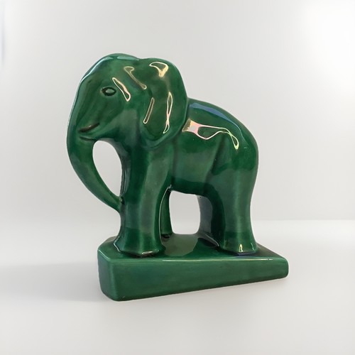 Art deco éléphant ceramique - Éléphant,