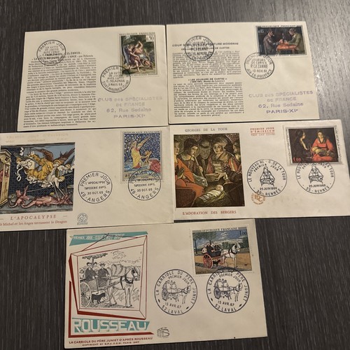 Lot timbres france de - lot,