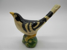 MAGNIFIQUE FIGURINE OISEAU " MERLE  " EN FAÏENCE / CERAMIQUE A IDENTIFIER