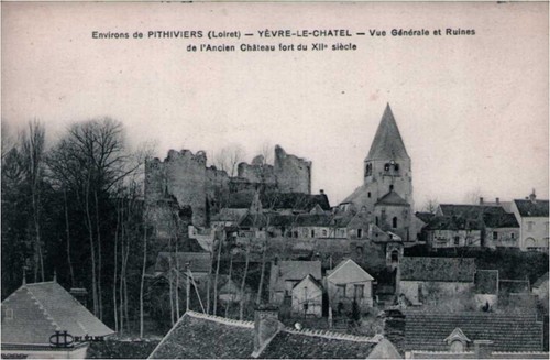 Cpa yèvre châtel - 45, vue