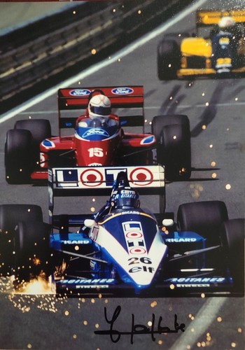 Photo signée jacques laffite - signée,