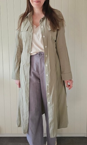 Veste longue légère - , trench