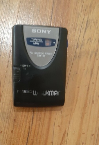Vintage sony srf - sony-srf-46, walkman