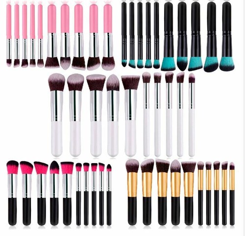 Kit brosses pinceaux kabuki - kit, 10