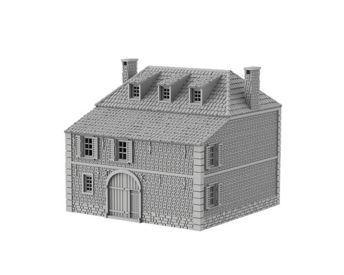 Hougoumont mansion 3d - mansion,