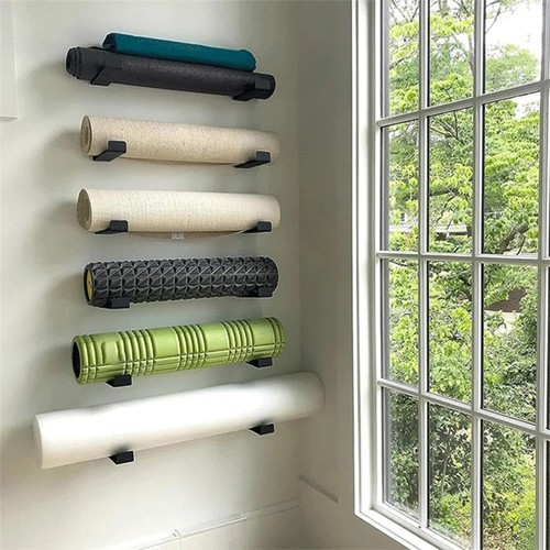 Support tapis yoga mural - support,